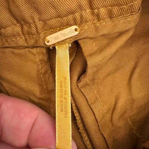 Free People High Waisted Paper Bag Pegged 90's Pants 0 - Picture 5 of 12